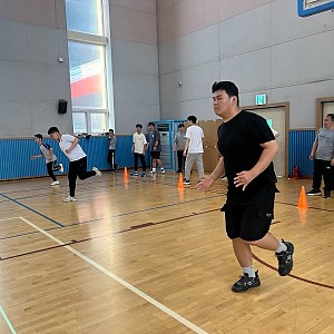 발달장애 농구팀 활기찬 월요일 훈련!