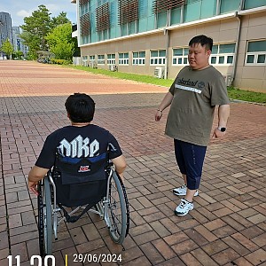 주말보호사업 건강증진활동(산책활동)