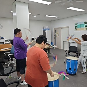 주말보호사업 문화여가활동(신나는 난타)