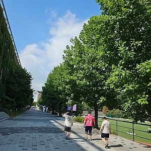 주말보호사업 건강증진활동(산책활동)