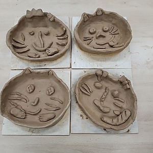 주말보호사업 문화여가활동 (도자기 활동)