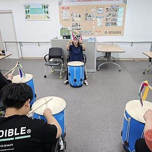 주말보호사업 문화여가활동(신나는난타)