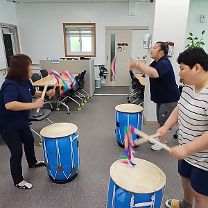 주말보호사업 문화여가활동(신나는난타)