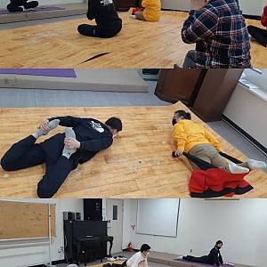 주간보호시설-요가활동