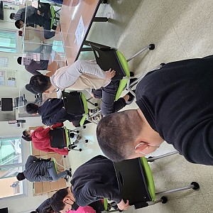 보호작업훈련실 특별활동(체육활동) 진행