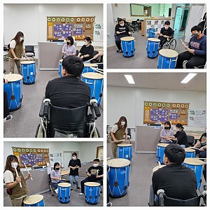 주말보호 신나는 난타교실입니다