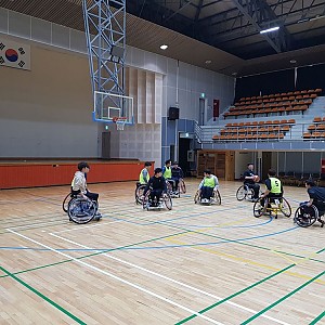 아산힐스파워농구단 예산팀과 교류