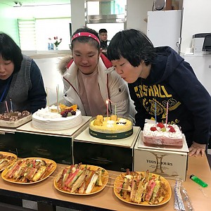 주간보호시설 - 1월 생일파티