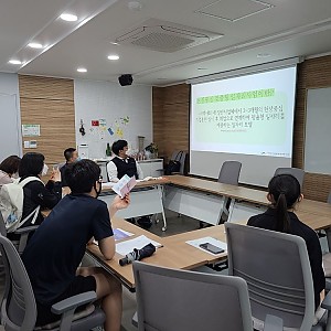 장애학생 현장중심 맞춤형 일자리사업_집합훈련 진행