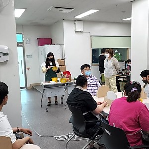 주간보호 취미여가_그림아트 '소통엽서함'