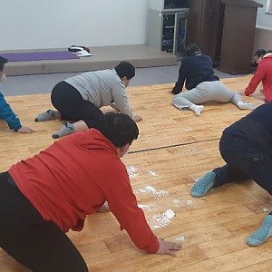 주간보호시설-요가활동