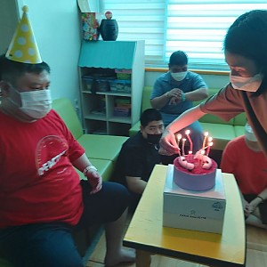 주말보호-생일파티