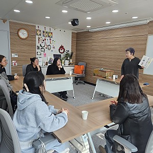 꽃으로 힐링하는 주 양육자 프로그램 진행~